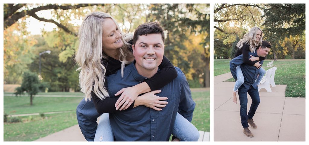 Sioux Falls Wedding Photographer - Engagement Session at Tuthill Park