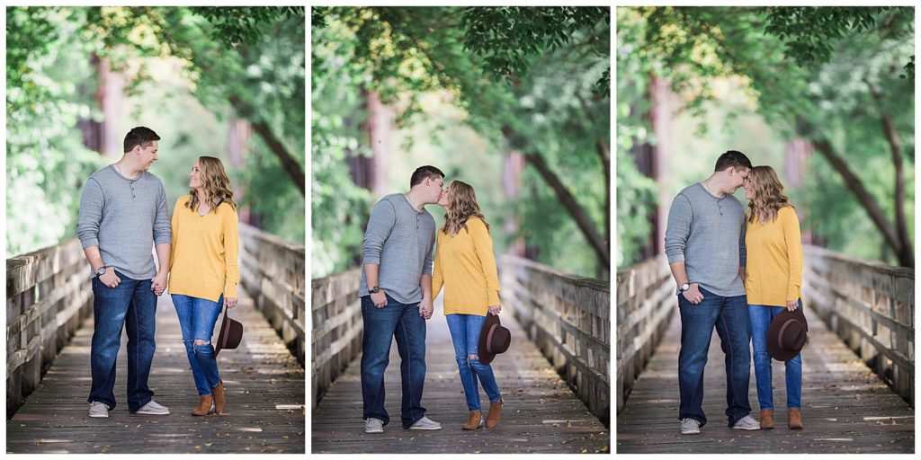 Romantic Fall Engagement session in Sioux Falls