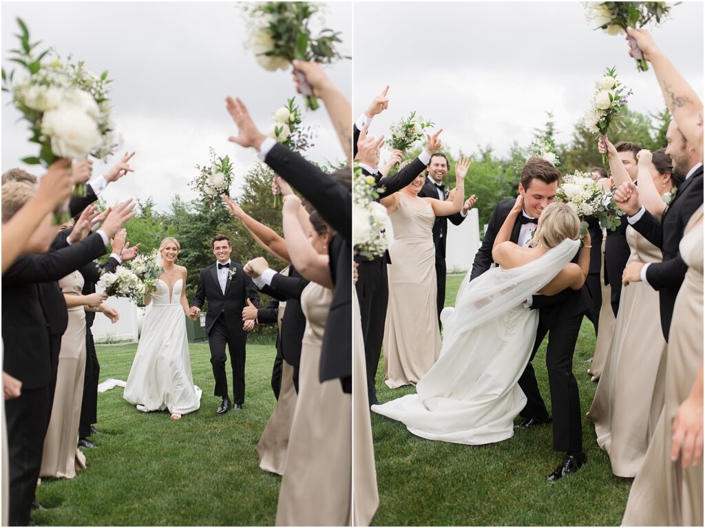 Summer Sioux Falls Wedding | Bridal Party Outdoor photos