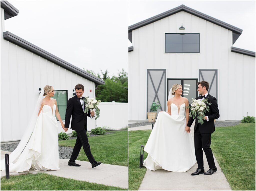 Summer Sioux Falls Wedding | Bride and Groom