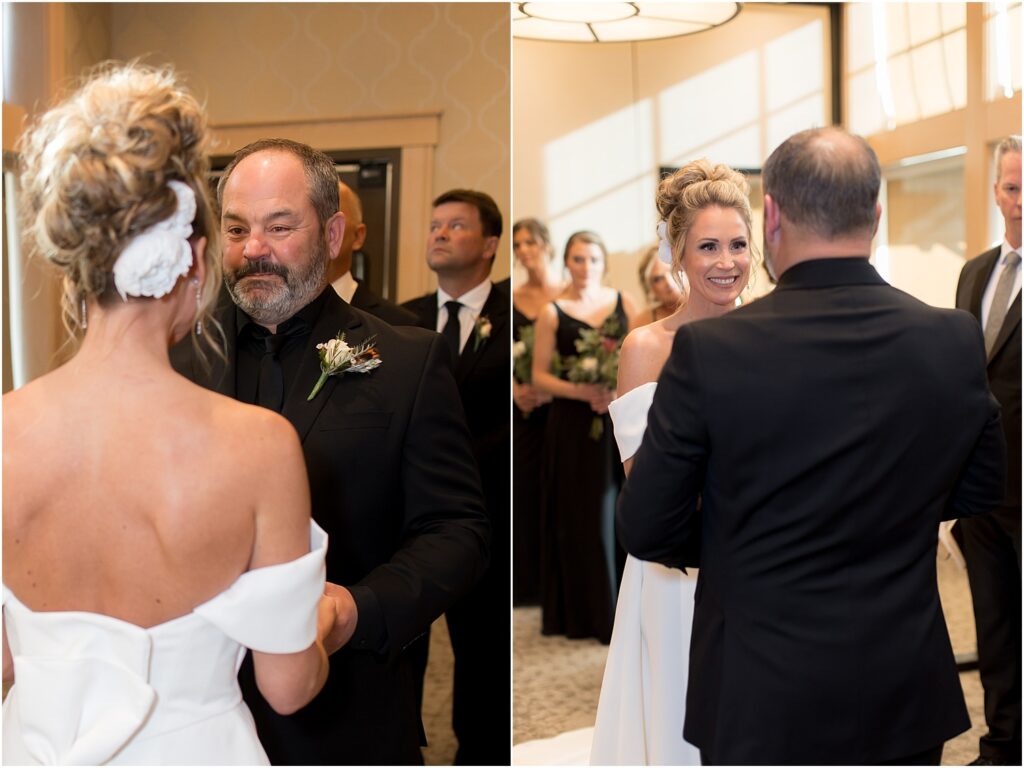 Sioux Falls Country Club Spring wedding - Ceremony