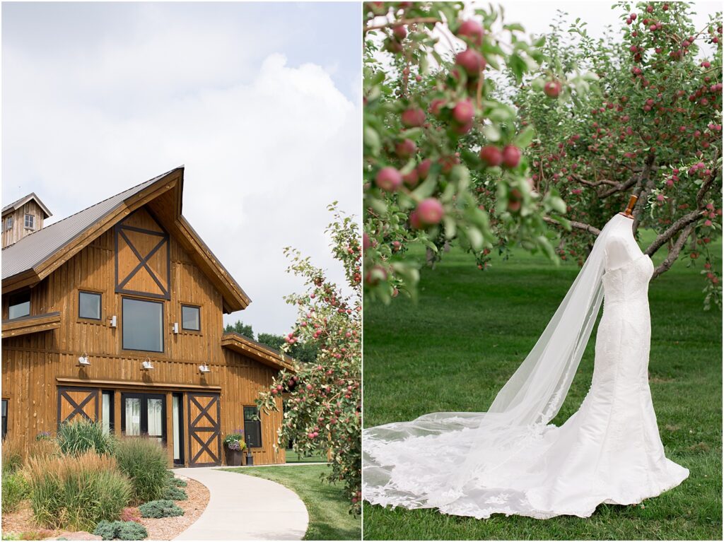 Sioux Falls barn wedding - pink and champage - Summer wedding