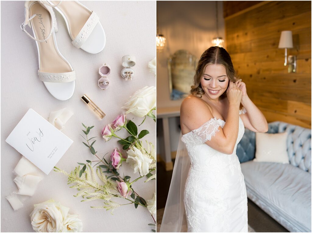 Sioux Falls barn wedding - pink and champage - Summer wedding