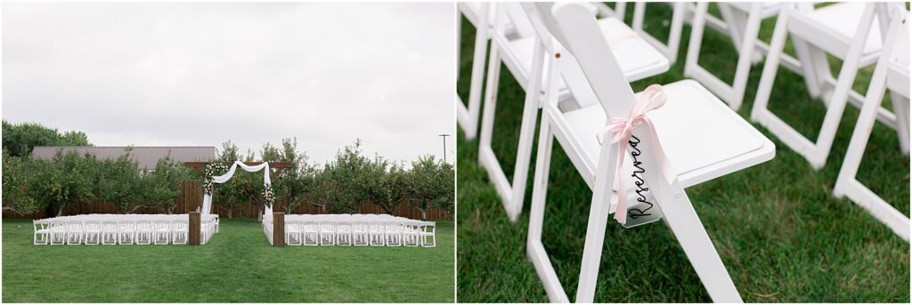 Sioux Falls barn wedding - pink and champage - Summer wedding