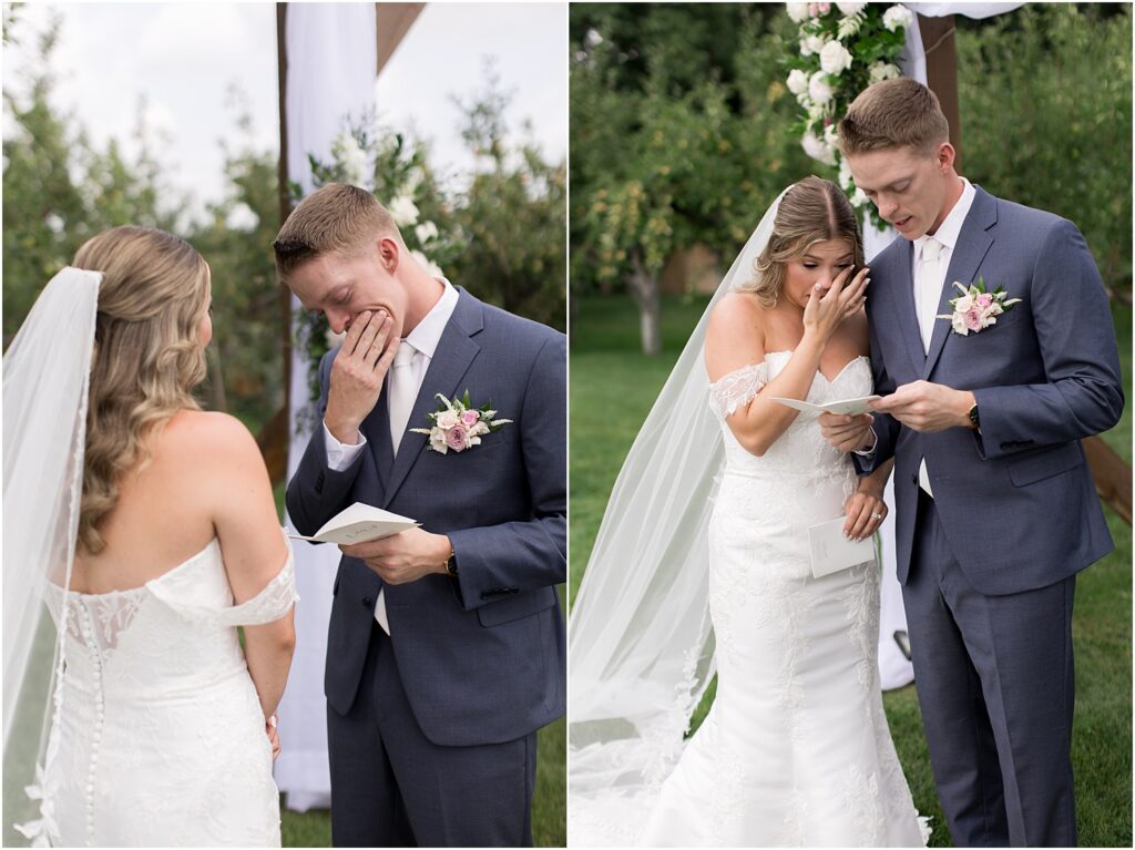 Sioux Falls barn wedding - pink and champage - Summer wedding