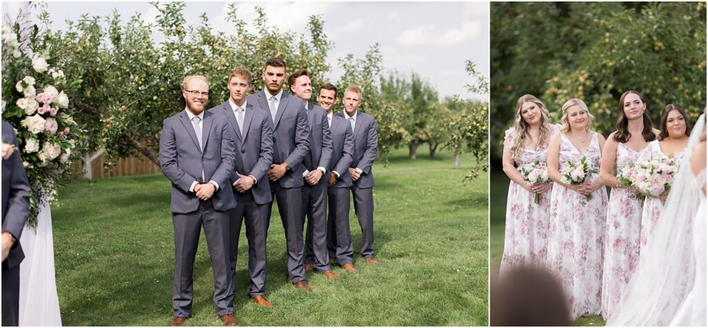 Sioux Falls barn wedding - pink and champage - Summer wedding