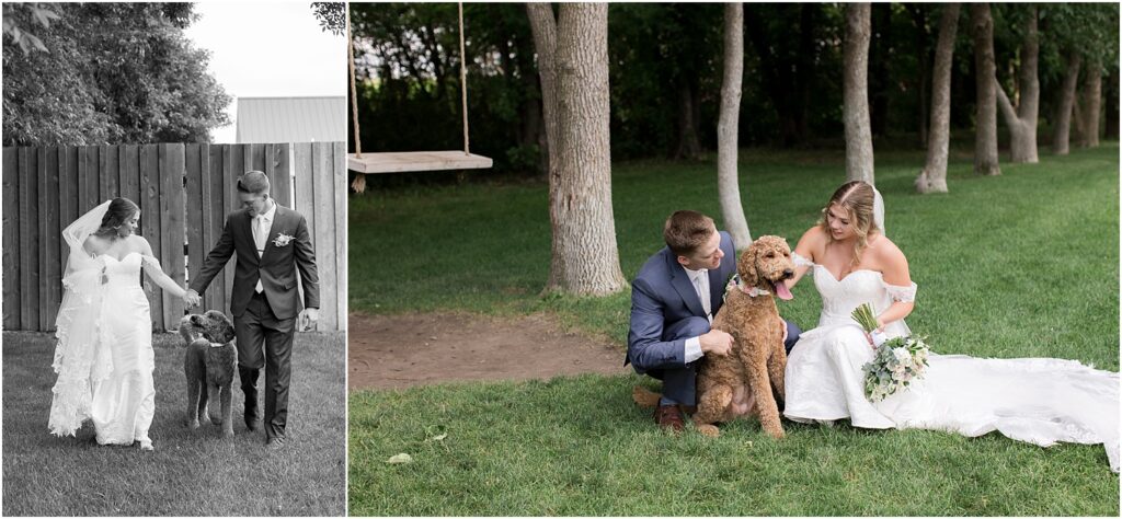 Sioux Falls barn wedding - pink and champage - Summer wedding