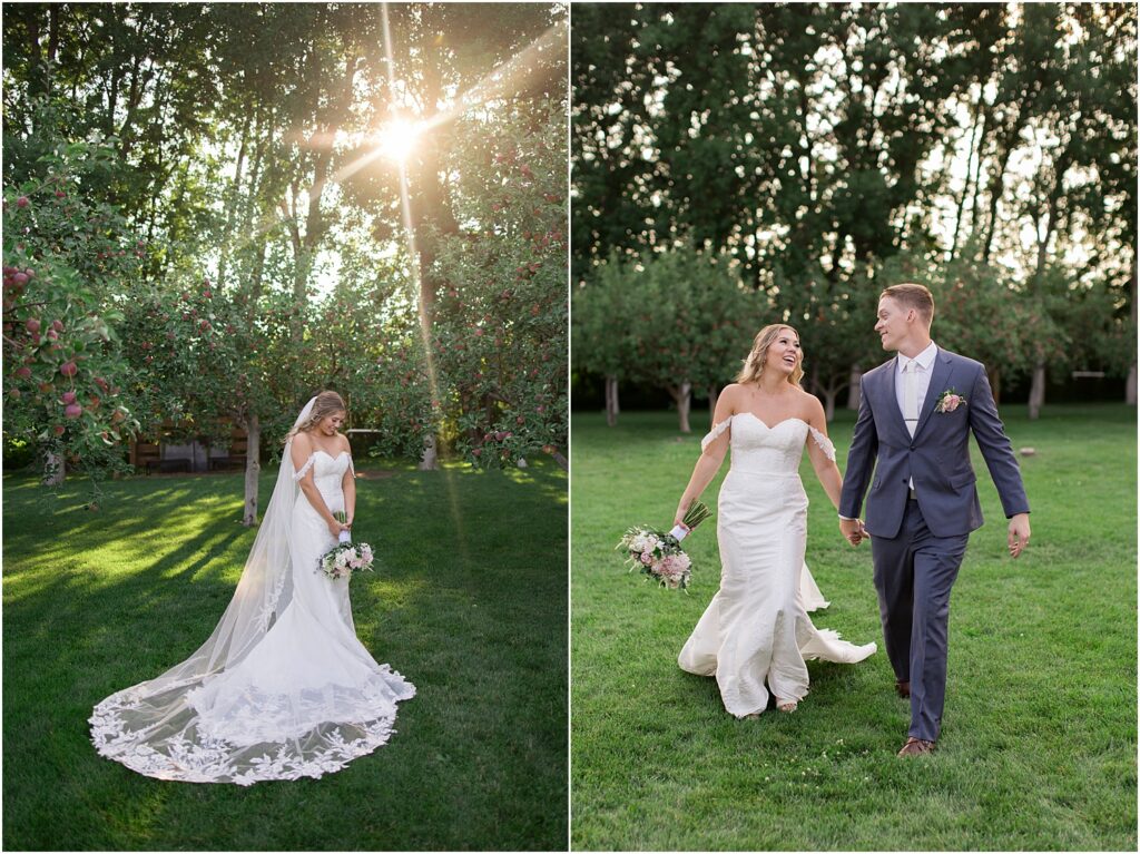 Sioux Falls barn wedding - pink and champage - Summer wedding