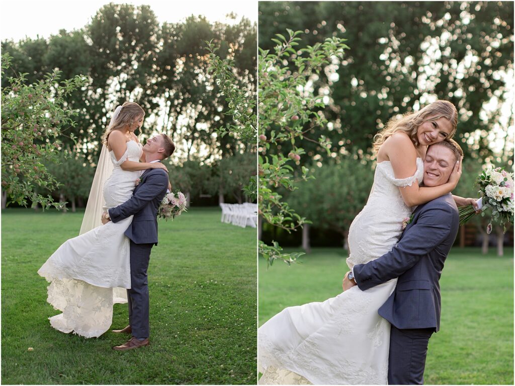 Sioux Falls barn wedding - pink and champage - Summer wedding