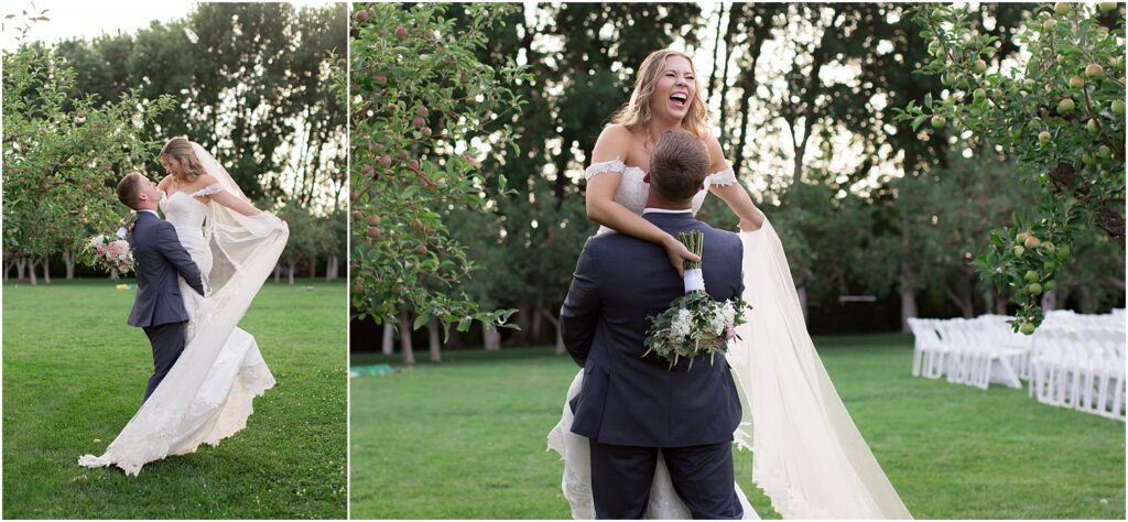 Sioux Falls barn wedding - pink and champage - Summer wedding