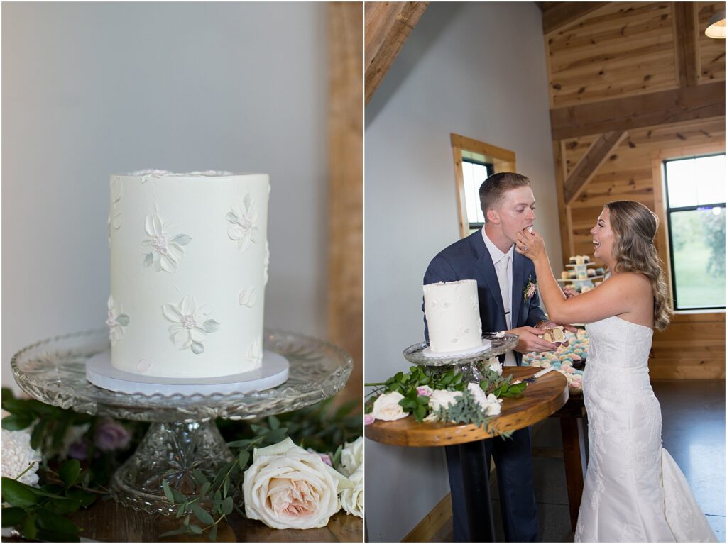 Sioux Falls barn wedding - pink and champage - Summer wedding