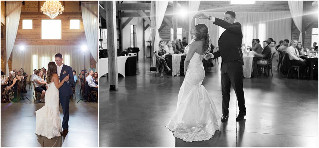 Sioux Falls barn wedding - pink and champage - Summer wedding