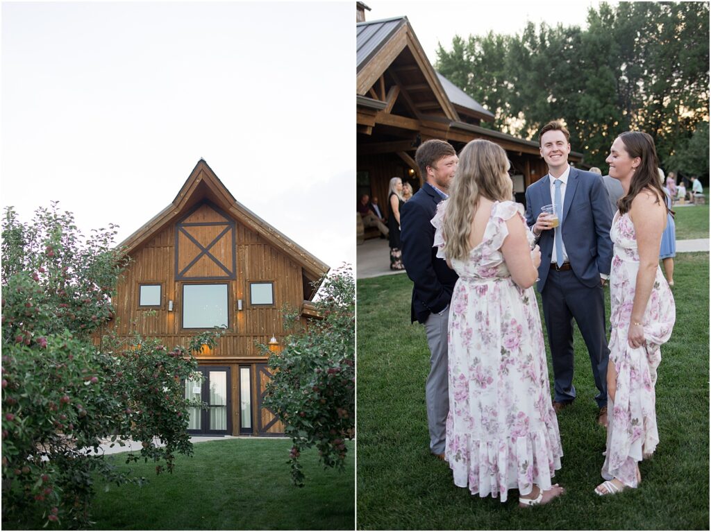 Sioux Falls barn wedding - pink and champage - Summer wedding