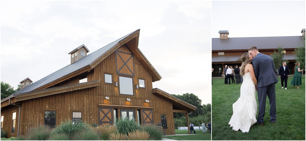 Sioux Falls barn wedding - pink and champage - Summer wedding