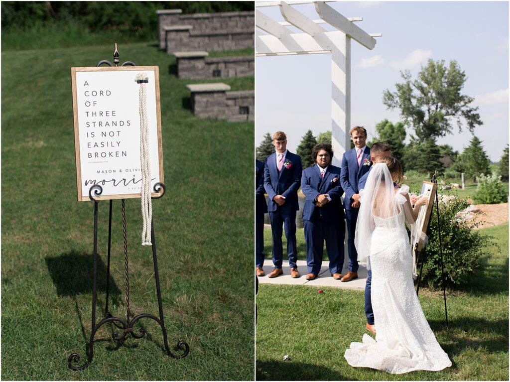 Summer outdoor wedding - Sioux Falls, South Dakota - The Atrium