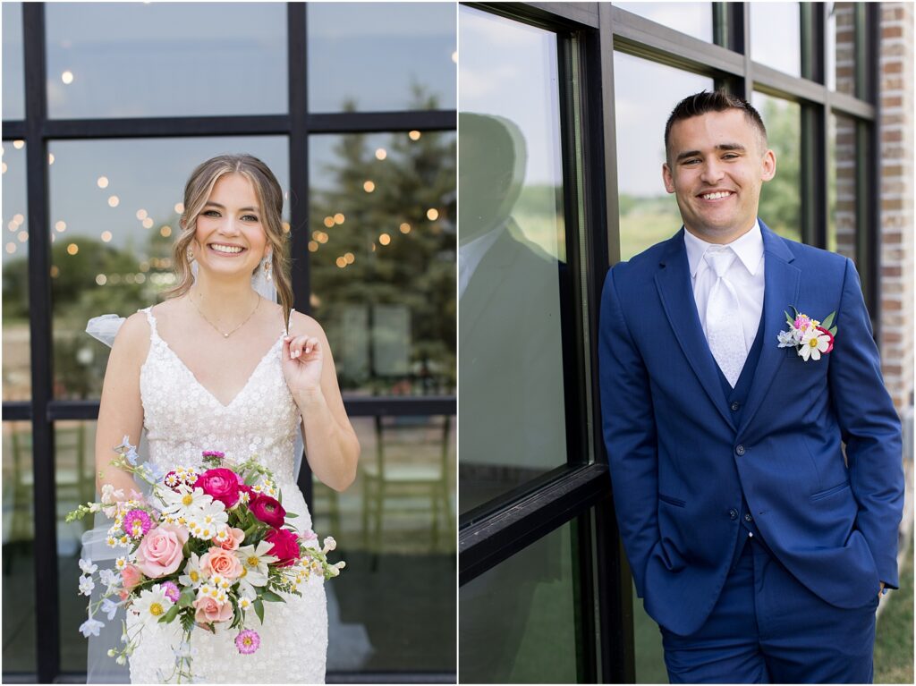 Summer outdoor wedding - Sioux Falls, South Dakota - The Atrium