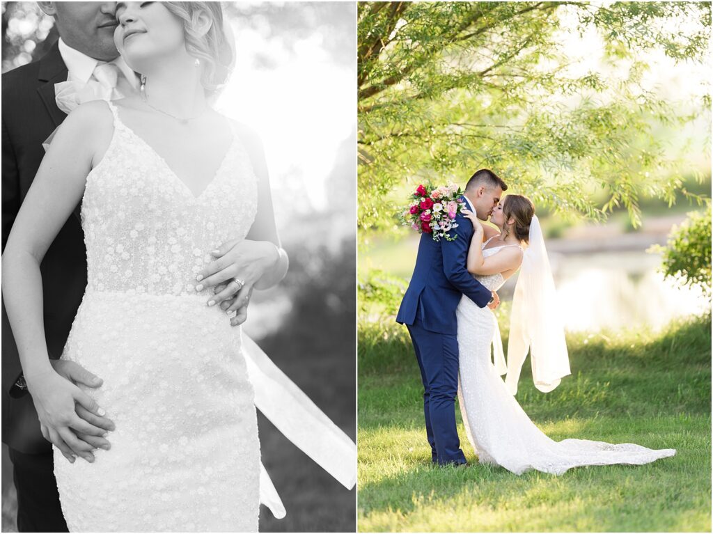 Summer outdoor wedding - Sioux Falls, South Dakota - The Atrium