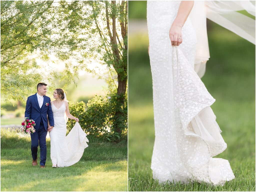 Summer outdoor wedding - Sioux Falls, South Dakota - The Atrium