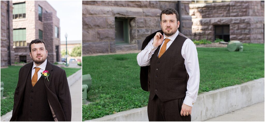 Sioux Falls LGBTQIA+ wedding - Downtown Sioux Falls