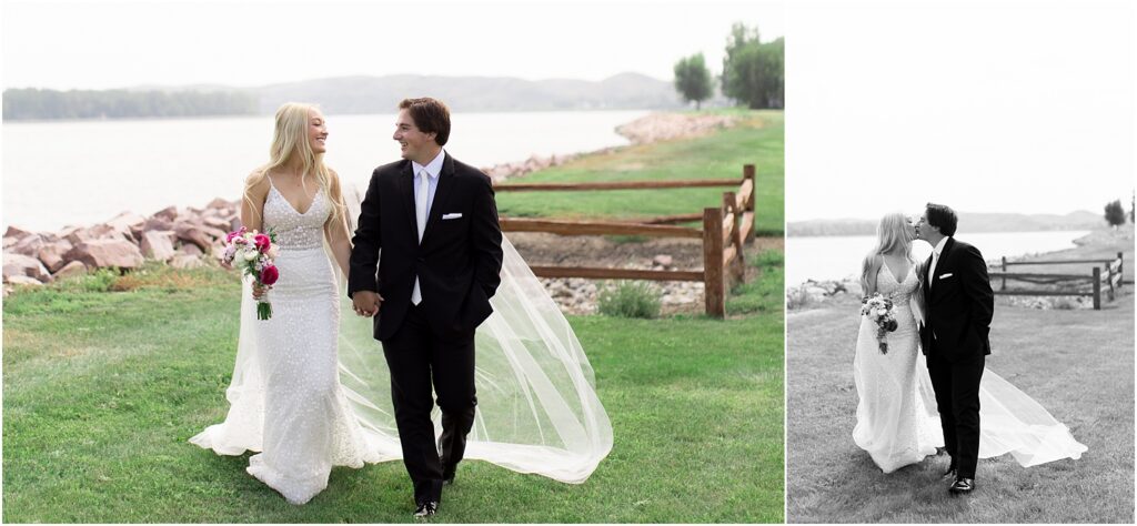 South Dakota Summer River Wedding