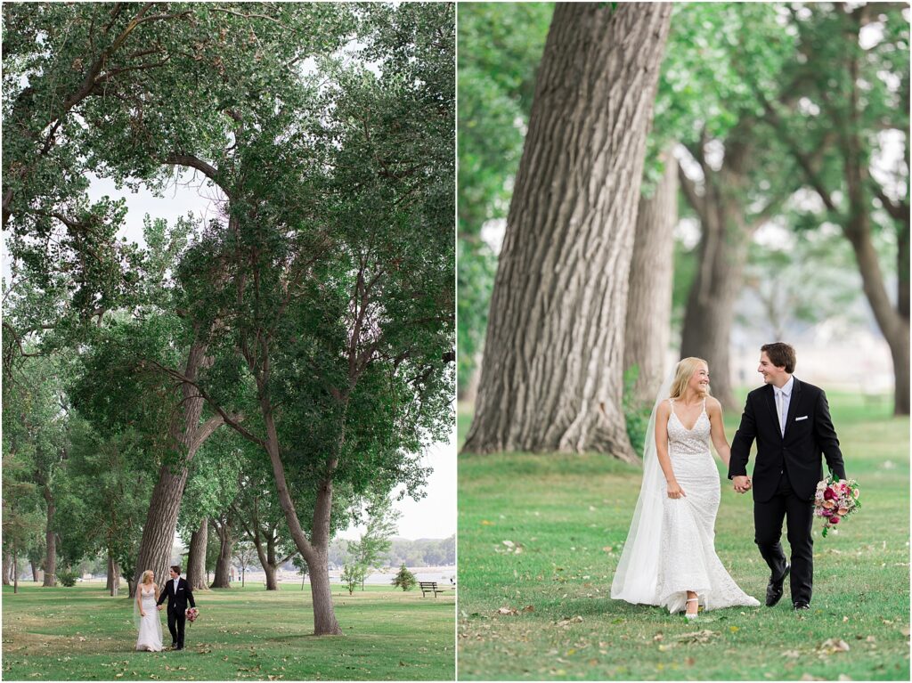 South Dakota Summer River Wedding