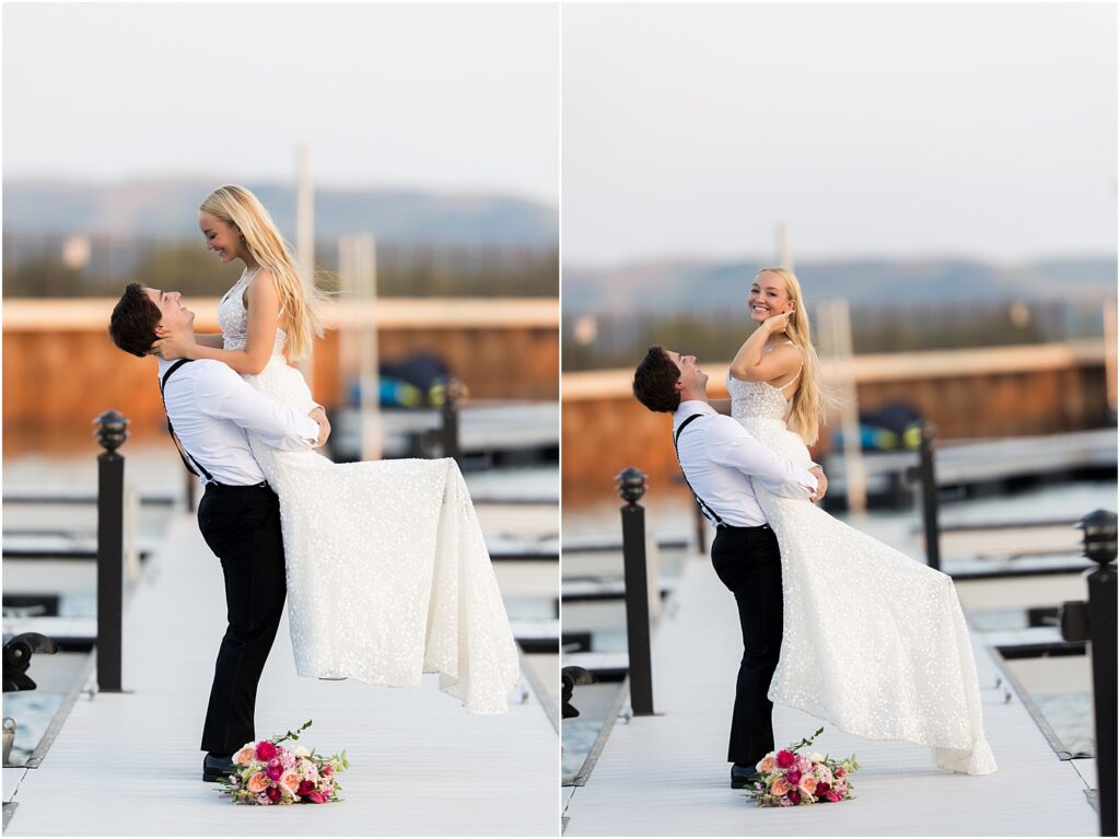 South Dakota Summer River Wedding