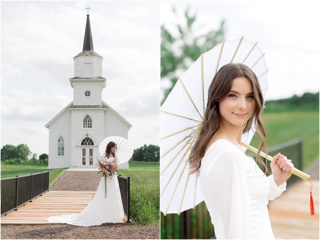 Bridal session at Meadow Barn