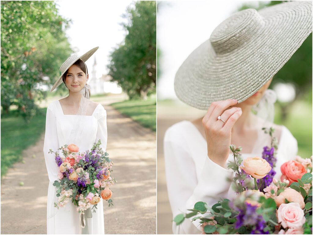 Jane Austen Bridal Photoshoot