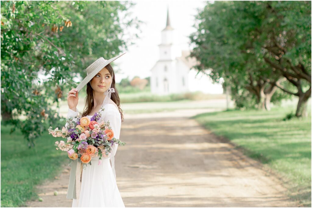 Jane Austen bridal photos