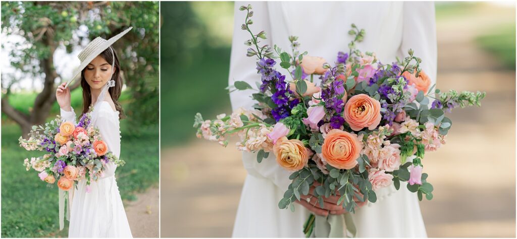 Bridal session at Meadow Barn