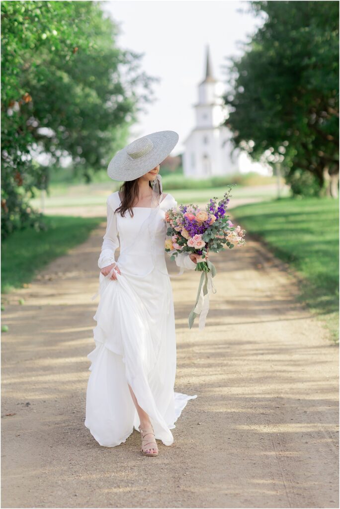 Bridal session at Meadow Barn