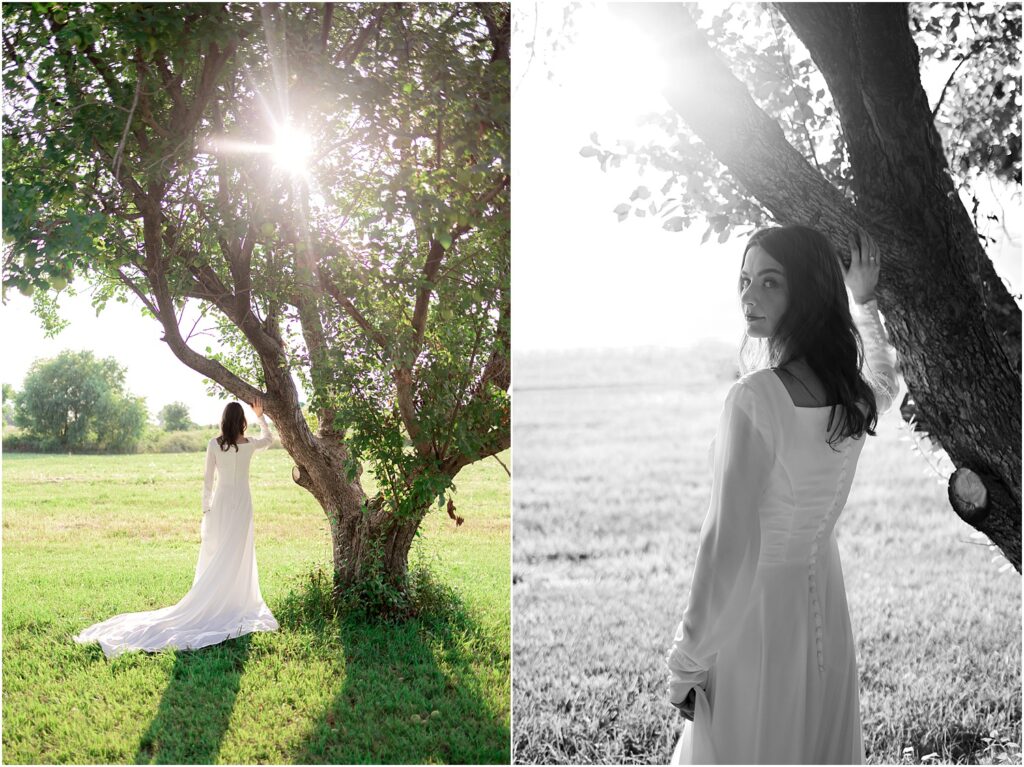 Bridal session at Meadow Barn