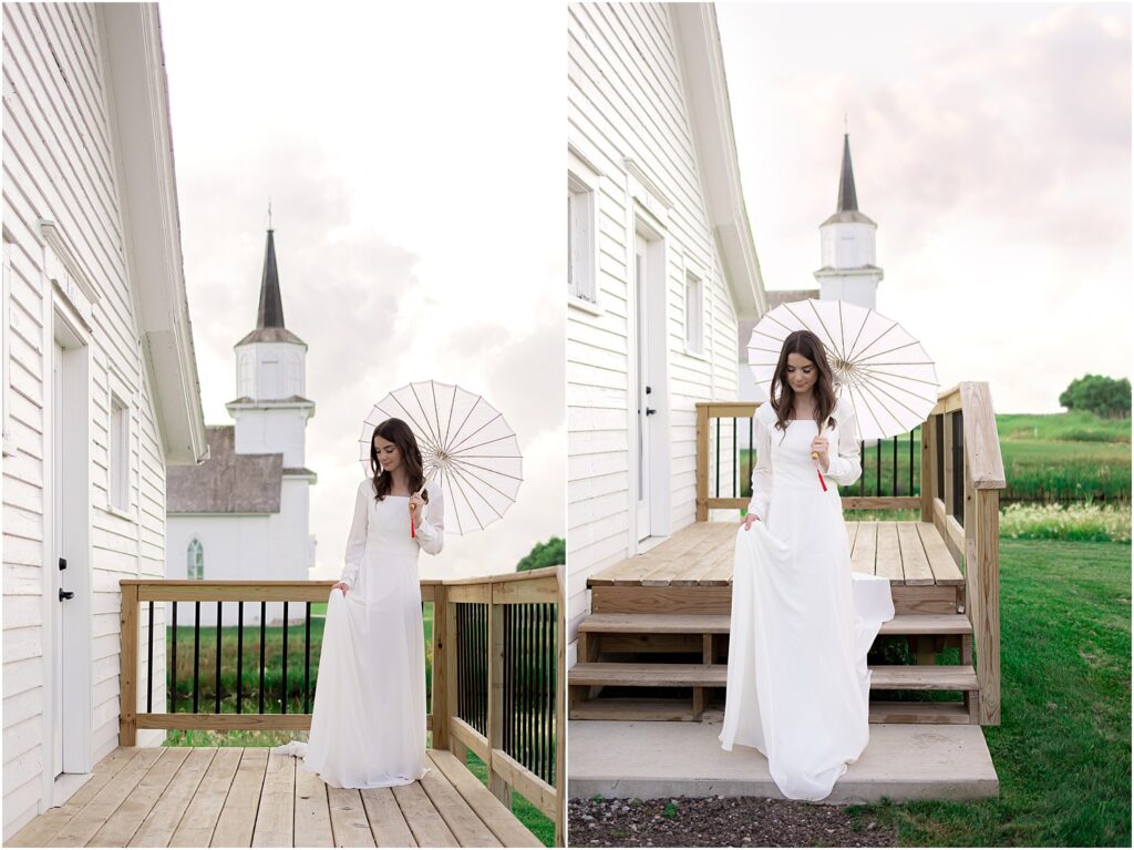 Bridal session at Meadow Barn